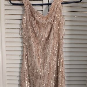 Sequined Cocktail Dress